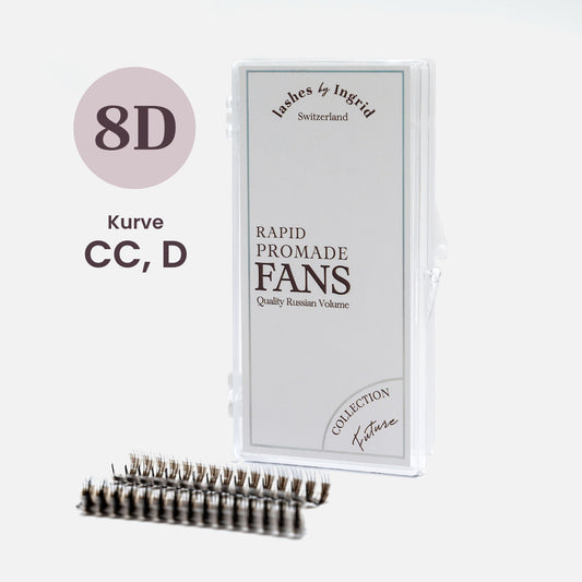 Rapid Promade Fans – Schmale Fans – 8D – (500 Fans) 